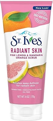 Exfoliant visage éclaircissant au citron rose et à la mandarine st. patrick st.