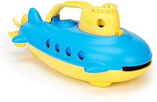 Jouet sous-marin jaune et bleu green toys - sans bpa ni phtalates