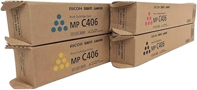 842091 pack économique de toner ricoh original mpc306 noir cyan magenta