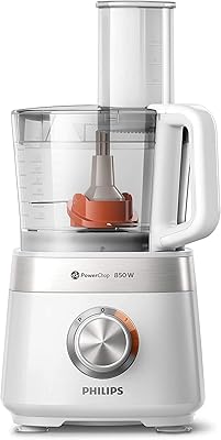 Robot culinaire pleine grandeur philips, 850 watts, hr7530/01