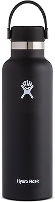 Bouteille d'eau de sport hydroflask étanche à double paroi en acier