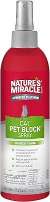 Nature's miracle advanced cat platinum spray répulsif pour animaux de compagnie