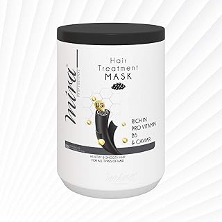 Masque de traitement capillaire mira enrichi en vitamine b5 et caviar 1000 ml