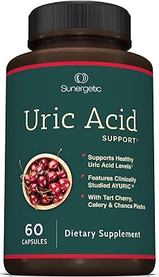Supplément de soutien à l'acide urique sanergetic premium, nettoyant et soutien