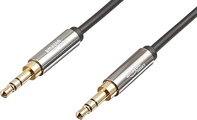 Câble audio stéréo amazonbasics mâle à 35 mm (24 m 8 pieds)