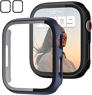 Coque de protection en deux parties avec protecteur d'écran en verre trempé