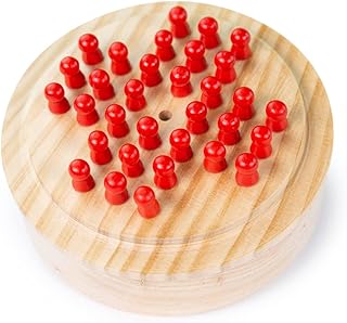 Mini jeu de solitaire big jiggs toys - jeux en bois, remplissage