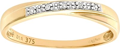 Bague de mariage nafa pour femme en or jaune 9 carats. Des économies garanties sur chaque commande avec Diaytar