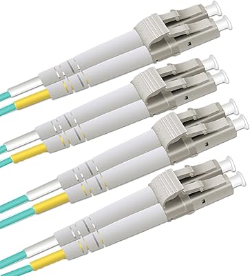 Câble de raccordement à fibre optique qsfppt ek om3 lc vers lc, paquet
