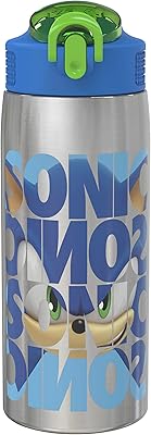 Zach designs sonic the hedgehog bouteille d'eau pour le voyage et la maison