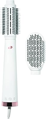 Brosse à air chaud double aérographe interchangeable t3 avec 2 accessoires