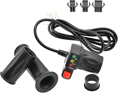 Bouton d'accélérateur de vélo électrique droit et gauche 36v 48v avec indicateur