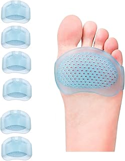 6 pièces bisselier coussinets métatarsiens pour femmes et hommes, coussinets métatarsiens en gel