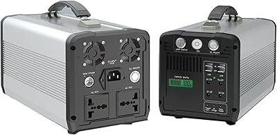 Centrale solaire portable 1066w 1000w banque d'alimentation de secours avec batterie pour machine
