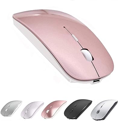 Souris bluetooth sans fil rechargeable pour macbook pro macbook air souris ordinateur