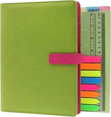 Agenda et carnet rechargeable tsy, organisateur de voyage personnel a5 pour hommes