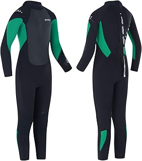 Osprey neoprenanzug pour jeunes, pleine longueur, 3 mm, néoprène, surf, bodyboard, zero, vert