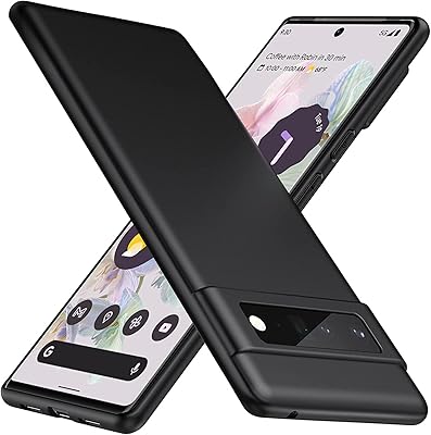 Coque arrière en polyuréthane souple et légère résistante à la chaleur pour google pixel 6 pro, coque de protection noire mate anti-rayures conçue pour google pixel 6 pro. La nouvelle ère du shopping sénégalais commence avec Diaytar