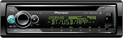 Autoradio pioneer deh-s520bt 1din, tuner cd avec rds, bluetooth, mp3, usb et prise