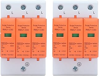 2 pièces dispositif parafoudre de tension dispositif parafoudre familial 3p protection contre