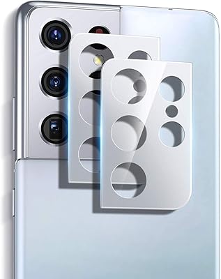 Protecteur d'objectif d'appareil photo esr compatible avec samsung galaxy s21 ultra