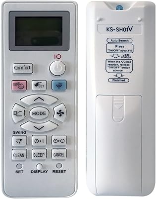 Nouvelle télécommande de remplacement classique pour climatiseur sharp ac, modèle : sh01v