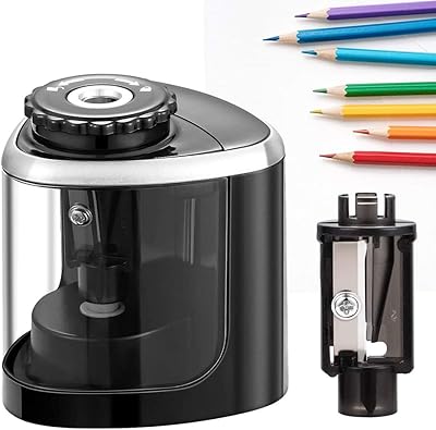 Taille-crayon - lame de taille-crayon électrique pour un affûtage rapide, alimenté par batterie