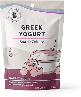 Yaourt grec cultures for health, paquet de 2 04 oz (1,2 g)