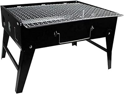 Gril à charbon portable pour couple pour fête de famille, camping en plein