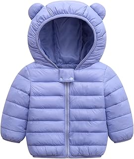 Manteaux d'hiver pour enfants, garçons et filles, avec capuches pour oreilles rembourrées