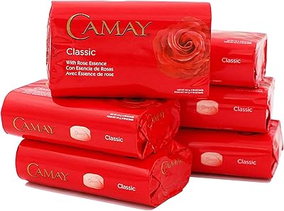 Savon en barre classique à la rose kamai, paquet de 6, 298 g