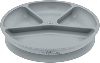 Plateau d'apprentissage pour bébé green sprouts, gris, 12 mois et plus, 1 pièce