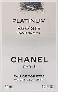 Chanel egoste platinum pour homme -eau de toilette, 50 ml