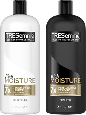 Trizedm ensemble shampoing et après-shampooing riche en humidité profondeur à la vitamine e