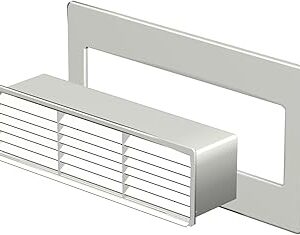 Domus 55015w 110 x 54 mm système 100 prises airbrick avec amortisseur et plaque murale - blanc. Diaytar : Faites des achats intelligents en quelques clics