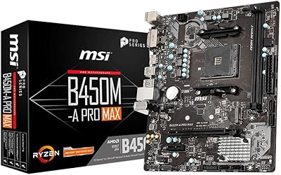 Carte mère msi b450m-a pro max series