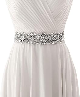 Ceinture de mariage en strass, ceinture en cristal pour robes de mariée, accessoires