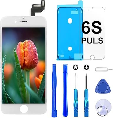 Brinonac iphone 6s plus 5,5" écran lcd de remplacement pour écran tactile kit complet avec outils et protecteur d'écran (blanc). Trouvez tout ce dont vous avez besoin sur Diaytar Sénégal
