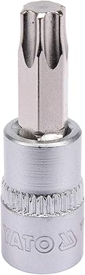 Embouts à douille torx yato 1/4 pouces t40 l=37 mm marque yt-04307