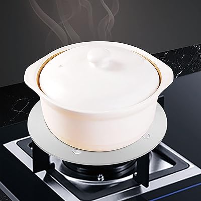 Plaque de conduction thermique pour cuisinière à gaz diffuseur de chaleur beswarmy
