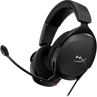 Casque de jeu spatial hyperx cloud stinger 2 core dts, noir, taille m