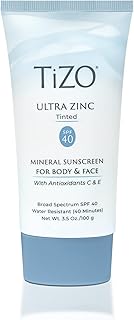 Crème solaire teintée tezo visage et corps spf 40 100 ml