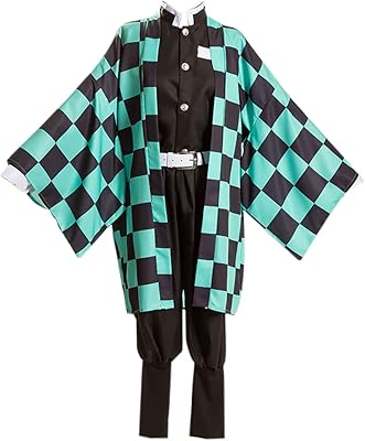 Costume de cosplay tanjiro nezuko shinobu pour enfants, costume de cosplay kimono