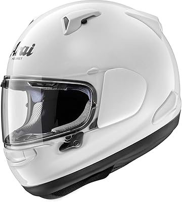 Casque de moto rigide ari quantum-x pour adultes - blanc/l