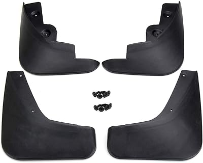 Garde-boue 4 pièces pour mazda 3 bk berline berline 2004-2009, garde-boue avant