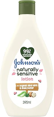 Lotion naturelle johnson's baby pour peaux sensibles, ingrédients naturels, 395 ml. Profitez des meilleurs deals du Sénégal sur Diaytar