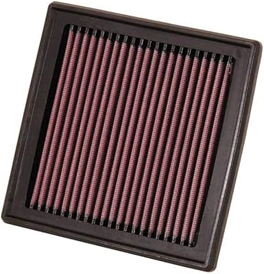 Filtre à air moteur k&n : filtre de remplacement lavable haute performance
