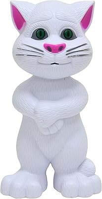 Toyland talking tom cat avec toucher, enregistrement, histoire et chansons, smart touch tom