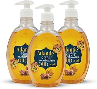 Lavage liquide antibactérien pour les mains atlantic skin care avec oud