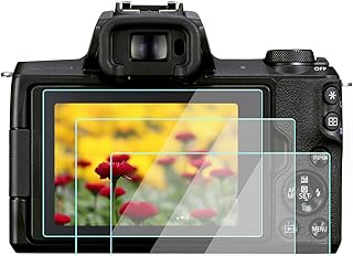 Protecteur d'écran en verre eos rp compatible avec canon m50 wh1916
